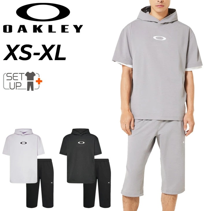 トレーニングウェア メンズ 半袖プルオーバーパーカー/FOA407651-FOA407684