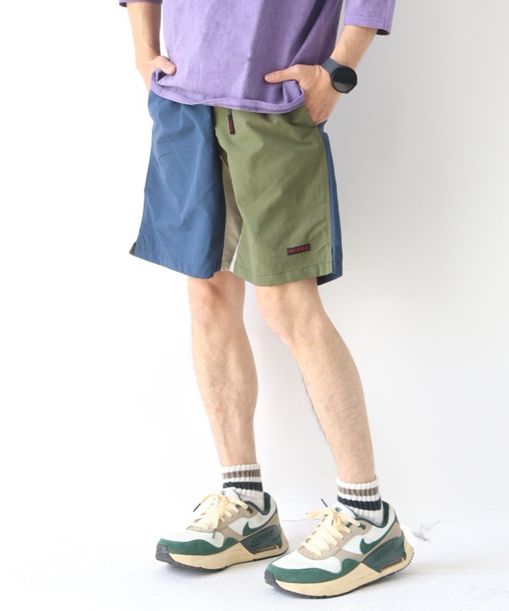 NYLON PACKABLE G-SHORT ナイロンパッカブルGショーツ G4SM-P146 CRAZY-OLIVE