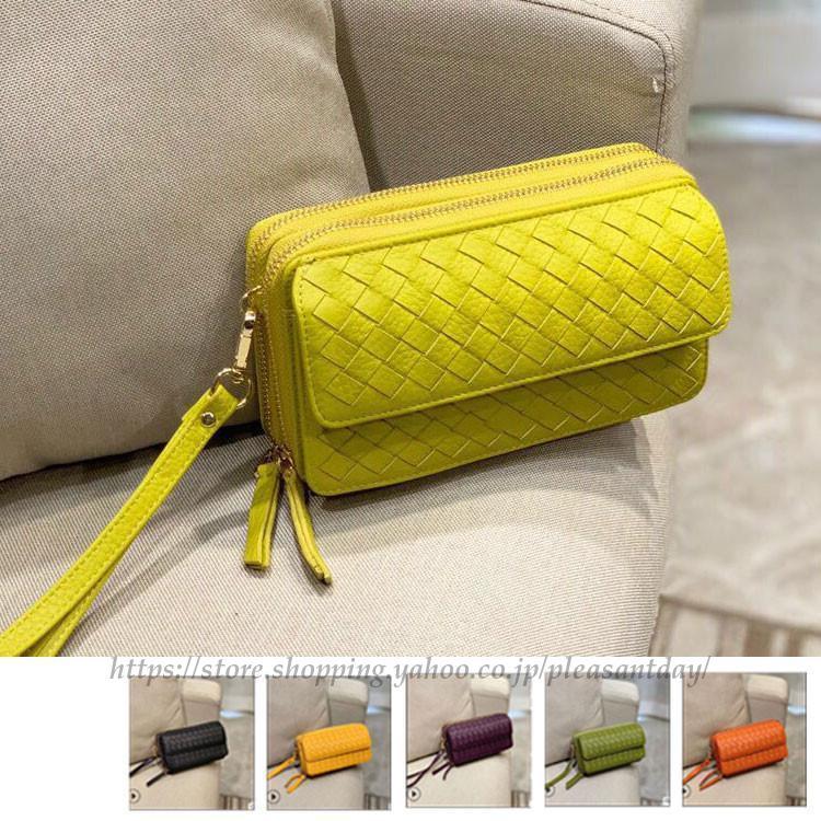 本革 ミニ財布　　レディース　財布　サイフ　ウォレット　wallet　トレンド ジップ式 小銭収納 大収納　　多機能　カード入れ　コンパクト　可愛い