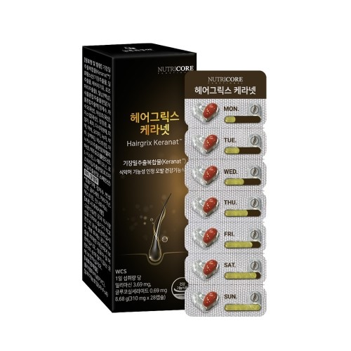 ヘアグリックスケラネット（1ヶ月分）（310mgx28カプセル）/ 天然成分100%栄養剤/ 髪の健康 脱毛防止