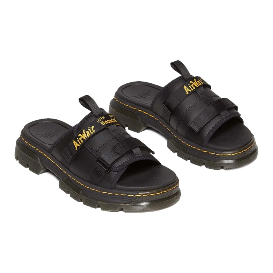 ドクターマーチン スライドサンダル メンズ レディース エイス ブラック Dr.Martens AYCE SLIDE SANDAL BLACK