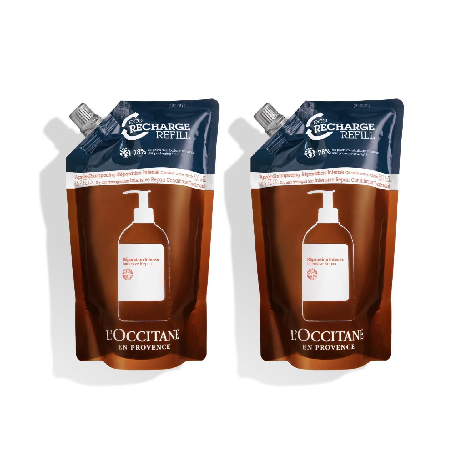 ロクシタン(LOCCITANE) インテンシヴリペア コンディショナーレフィル ダブル コンディショナー ダメージケア ハーブ 詰替え 女性用 男性用 人気 ファイブハーブス リペアリング シリーズ
