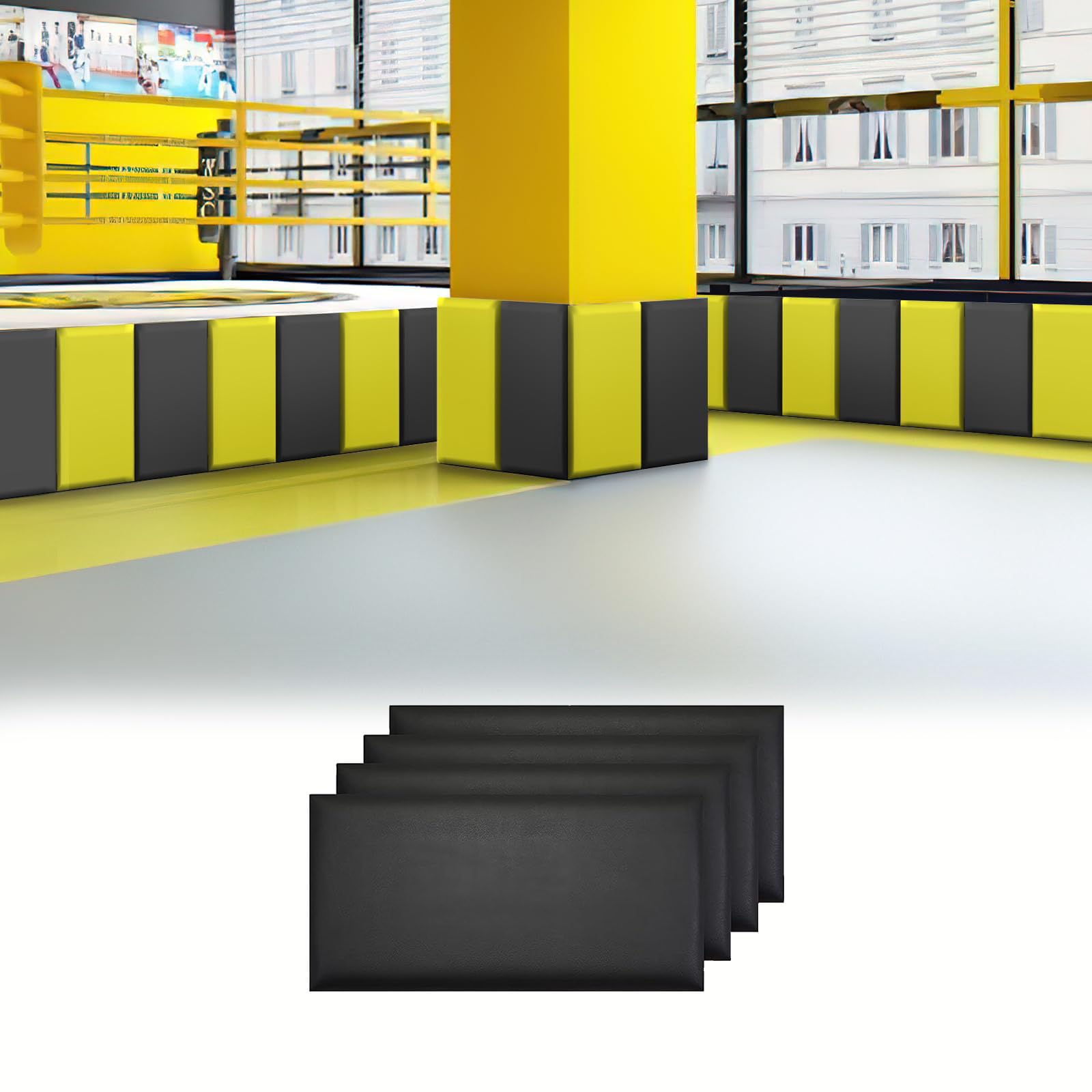 ウォールクッション 壁クッション ベビー 壁紙 クッション シール 子供 安全マット 壁マット コーナークッション 防音 断熱 ケガ防止 幼稚園 保育園 子供部屋