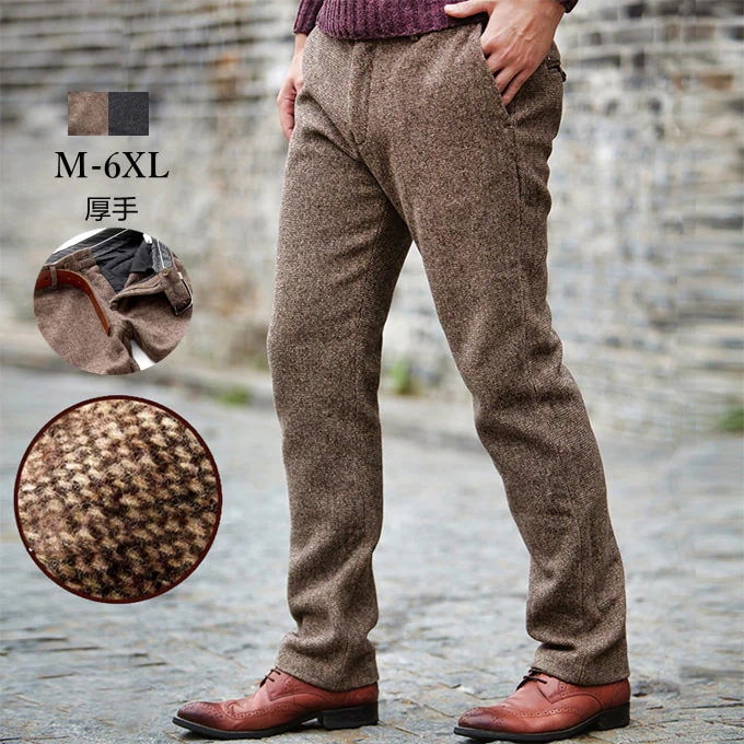 【急速出荷!】ラシャパンツ 秋冬 厚手 ストレッチ スリムパンツ カジュアル チノパン スラックス フリース イージーパンツ ズボン 細身 アンクルパンツ スーツ パンツ メンズ ビジネス オフィス