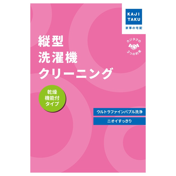 カジタク 洗濯機クリーニング 縦型 乾燥機能有り cleaning-31 家事代行