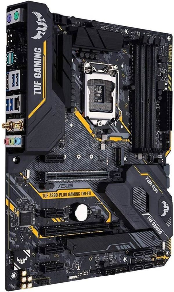 ASUS TUF Z390-Plus GAMING (Wi-Fi) LGA 1151 (300 Series) Intel Z390 SATA 6Gb/s ATX Intel Motherboard