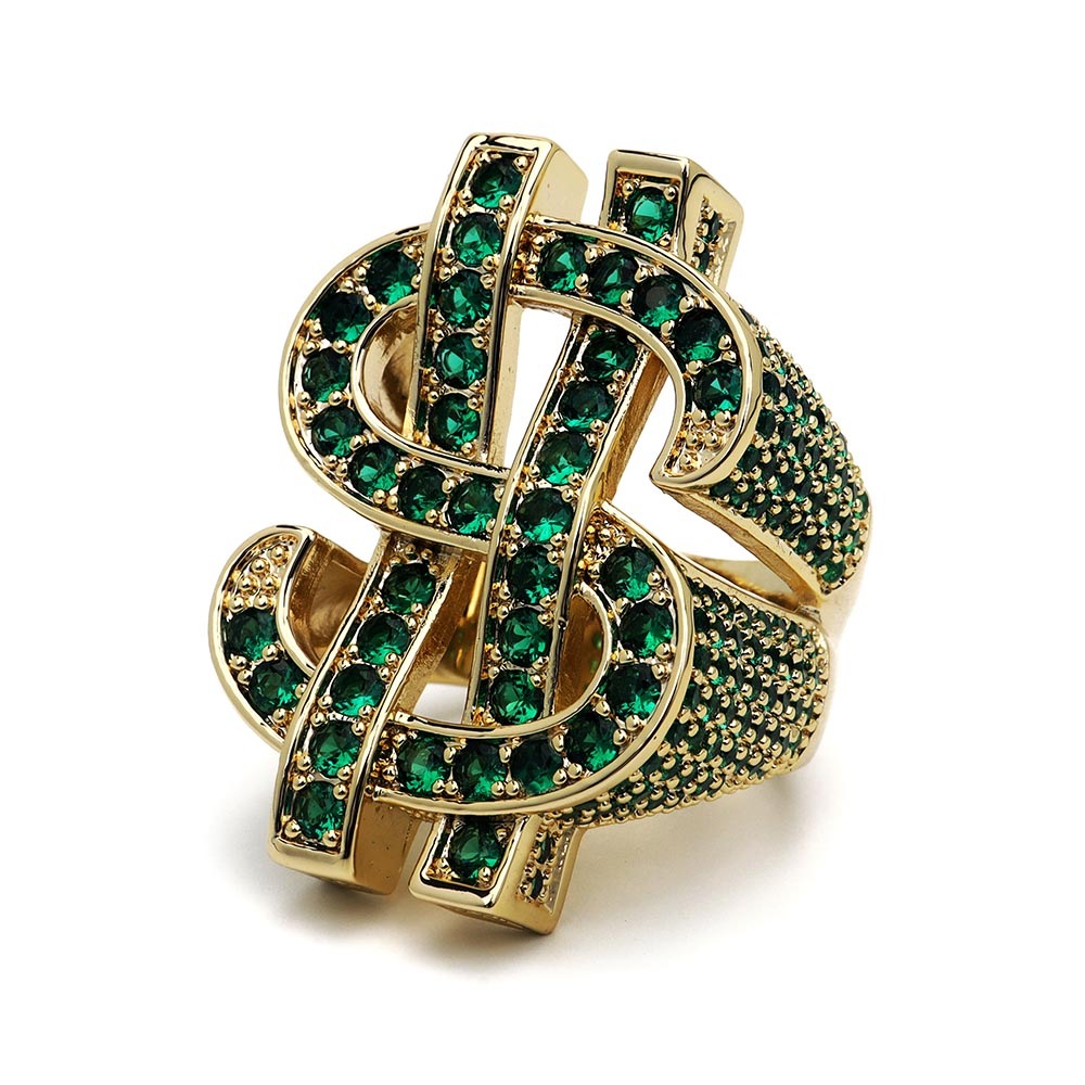 ダラー パヴェリング ごつめグリーン [r393]