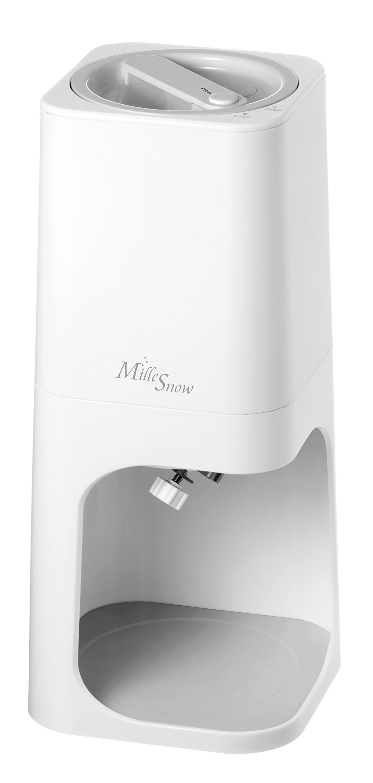 [山善] 電動 かき氷機 ふわふわ Mille Snow (ミルスノー) かき氷器 アレンジ レシピブック付き 製氷カップ2個付き ホワイト YSIA-F25(W) #E 6,140円