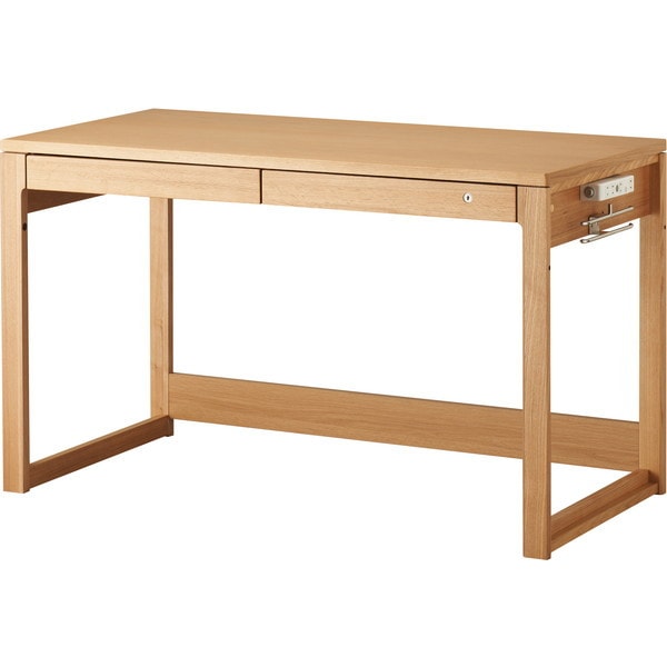 BEENO(ビーノ) 120cm幅デスク BDD-073NS ナチュラルブラウン