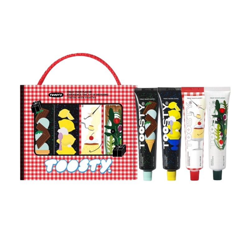 ギフトセット 4種(80gX4個入)/おいしい歯磨き粉