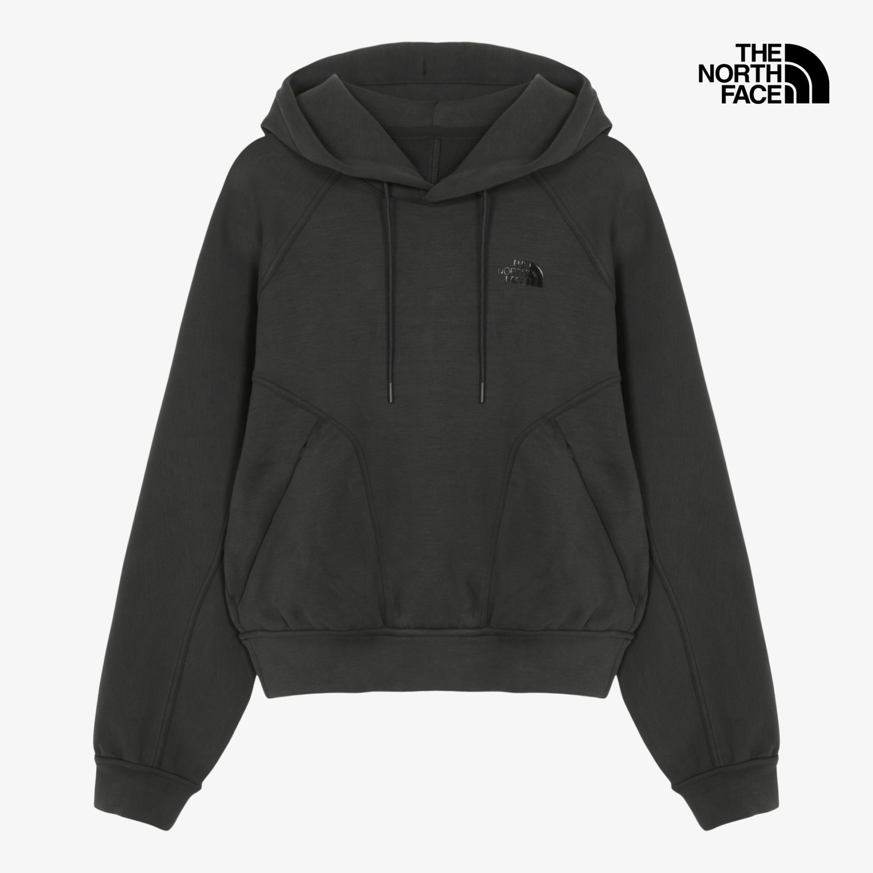 노스페이스 여성 누베 후디 차콜 NM5PR80B