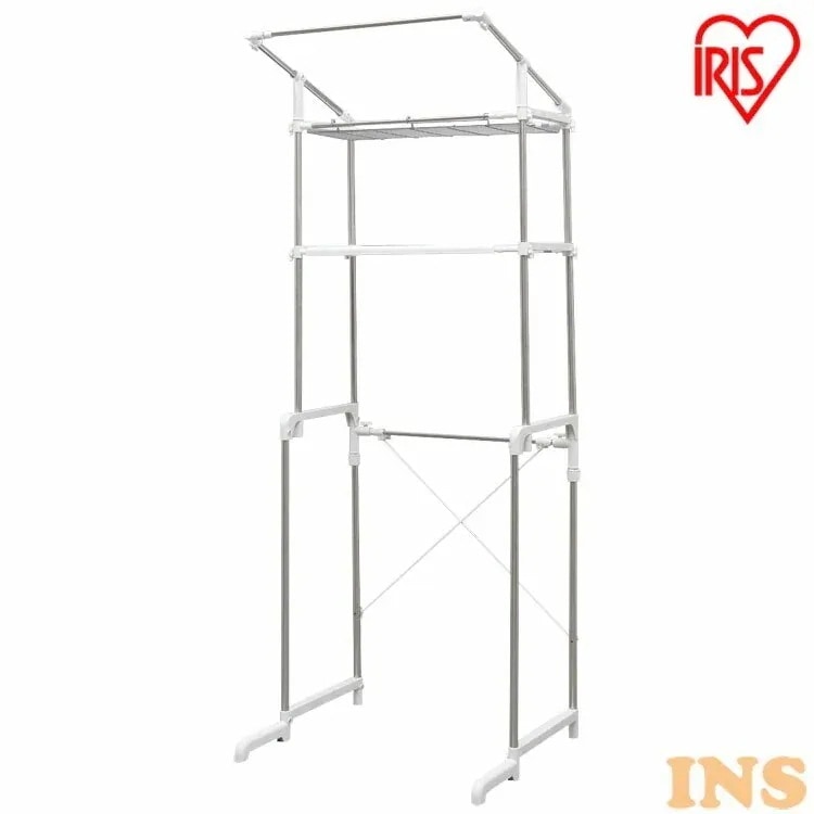 ランドリーラック 伸縮 2段 LRH-18Sアイリスオーヤマ　メガ割