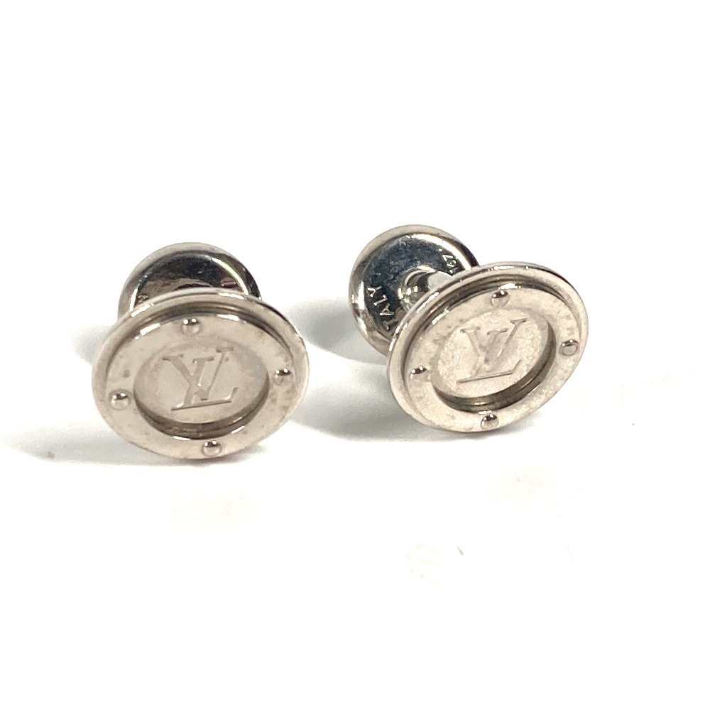 カフス M68100 カフリンクス カフス LV サークル アクセサリー ダミエケース付き メタル シルバー