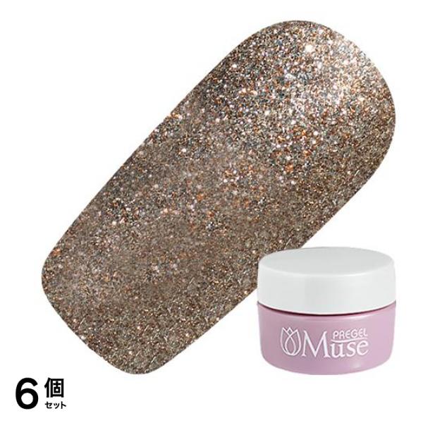 プリムドールミューズ グリッター PDU-G681 コッパーシャンパン 3g 6個セット