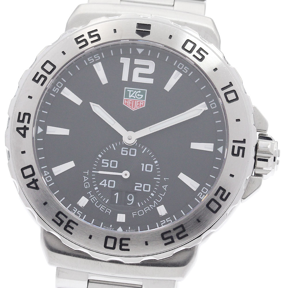 タグホイヤー TAG HEUER WAU1112.BA0858 フォーミュラー1 グランドデイト クォーツ メンズ 保証書付き_951272【中古】