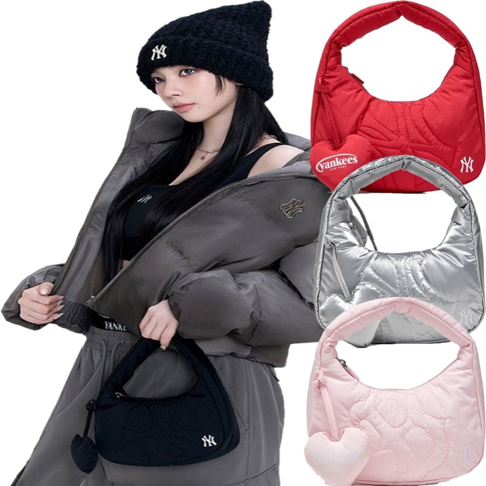 aespa 着用/Basic Sportive Stitch Mini Hobo Bag/3ABQSM16N