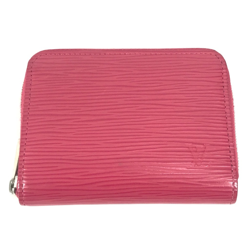 コインケース M60383 ジッピーコインパース エピ 財布 小銭入れ ラウンドファスナー エピレザー フューシャ ピンク
