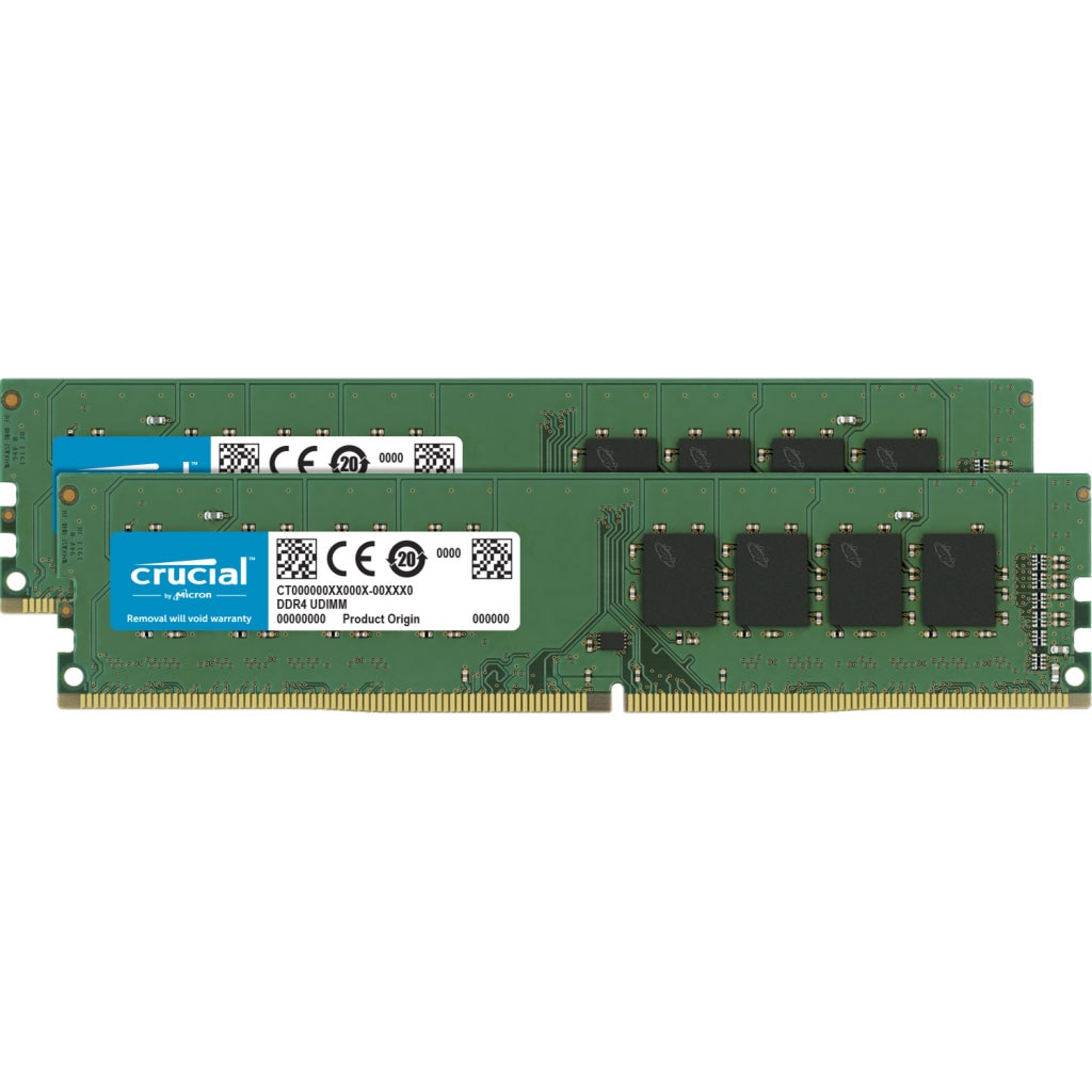 Crucial（クルーシャル） PC4-25600 (DDR4-3200）288pin UDIMM 64GB（32GB×2枚） CT2K32G4DFD832AR612