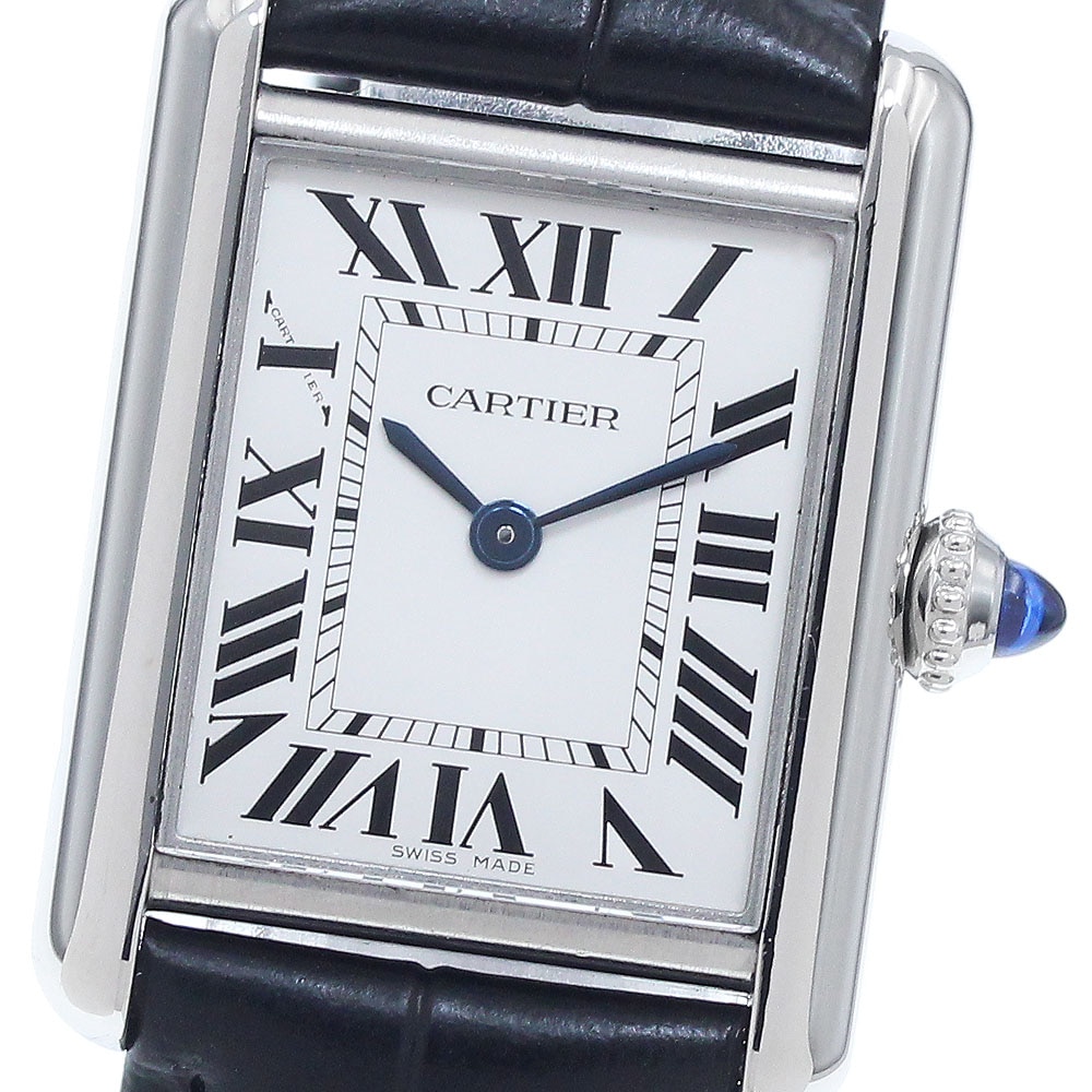 カルティエ CARTIER WSTA0060 タンクマスト SM ソーラー レディース 良品 保証書付き_945968【中古】