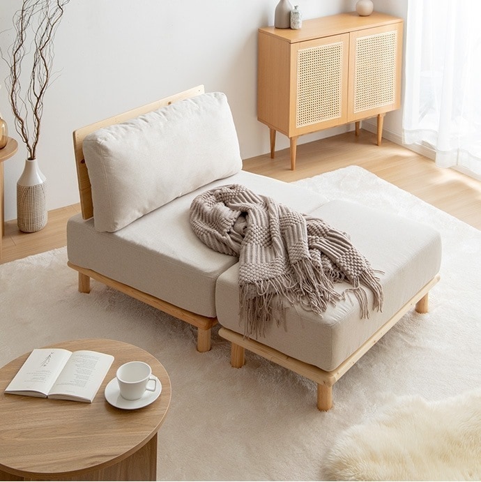 ソファー ソファ 1人掛け ポケットコイル オットマンセット 北欧 おしゃれ 一人掛け ひとり用 パーソナルチェア