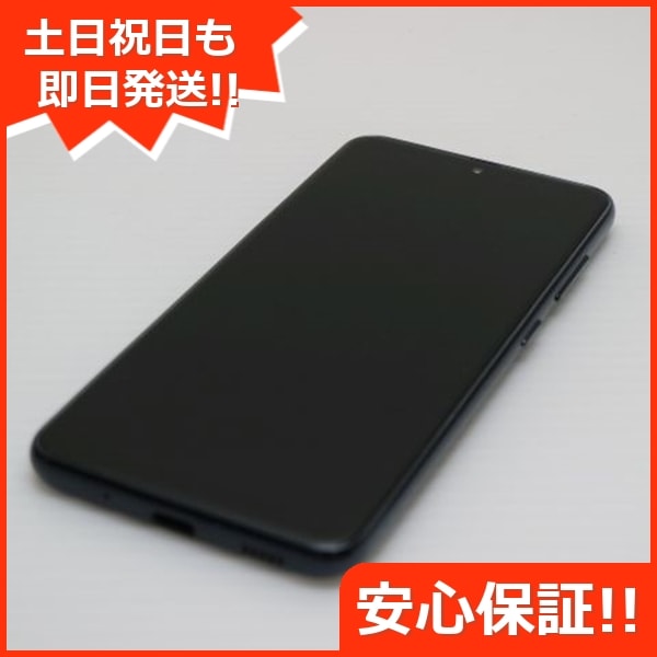 美品 SC-42A Galaxy A21 ブラック 255