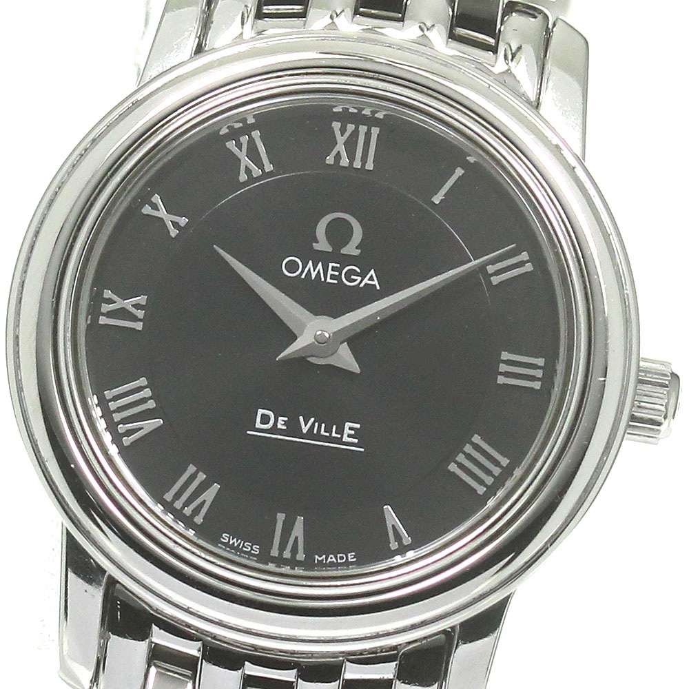 オメガ OMEGA 4570.52 デビル プレステージ クォーツ レディース _838060【中古】