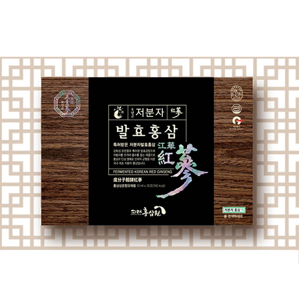 健康を考える低分子発酵紅参10mlx30包 1+1