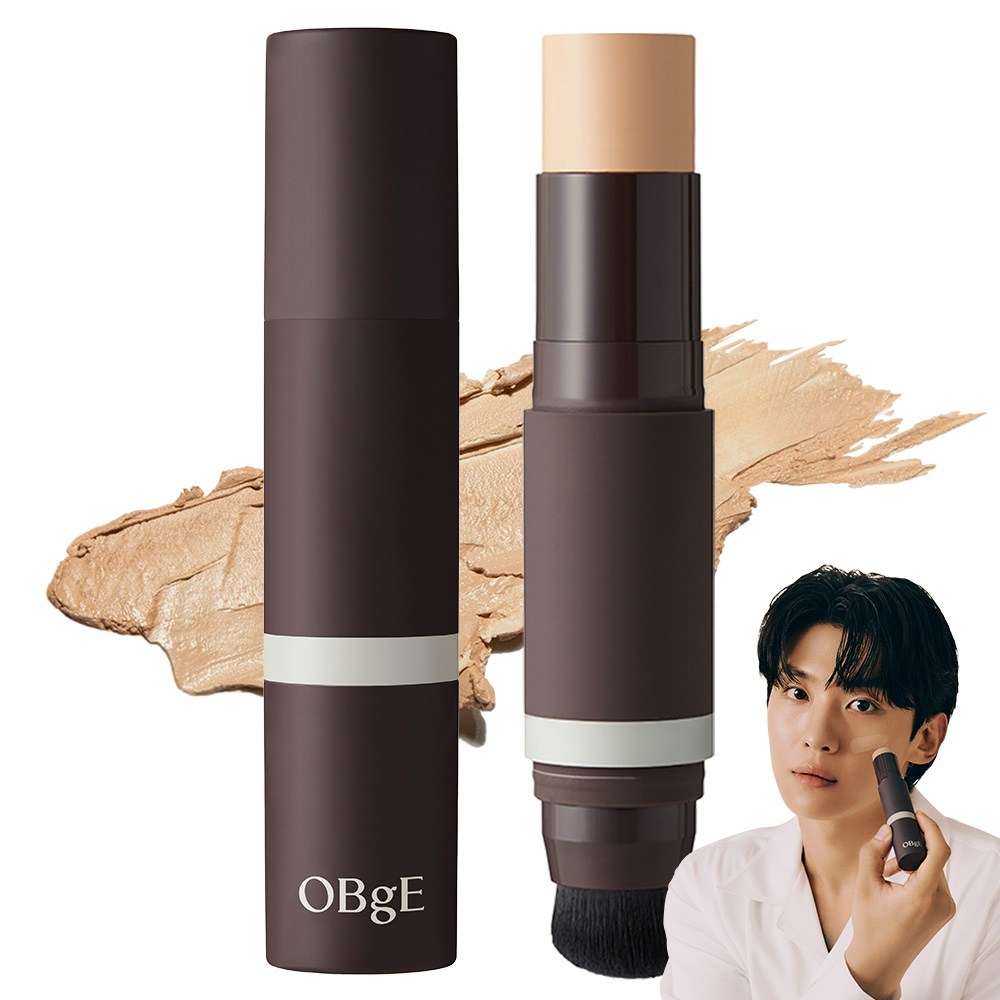 OBgeナチュラルカバーファンデーションSPF50+ PA++++ 13g2号ベージュ