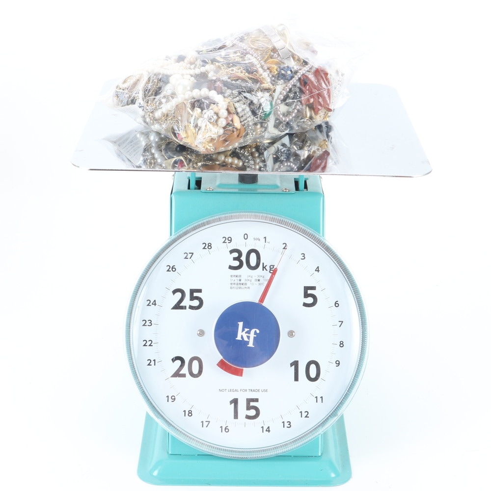 まとめ 約2kg ピアス ブレスレット ブローチ 金属 パール アクセサリー ネックレス レディース MIE EB24-6 中古