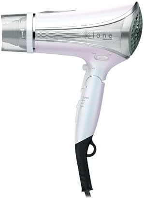 テスコム ヘアドライヤー マイナスイオン 折りたたみ 大風量 ラク抜きプラグ スパークルピンク TID1100B-P