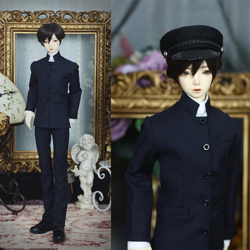 1/3 BJDドール服 【中山服】スーツ 学生制服 SD10/SD13/SD17/70cm/ID72/IPSID/オーダーサイズ球体関節人形用衣装セット