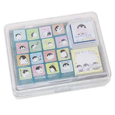 Qoo10] コウペンちゃん はんこセット いっぱいス : 文具