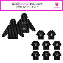 [公式] Stray Kids EVIL SKZOO (HOOD ZIP-UP, T-SHIRT)
