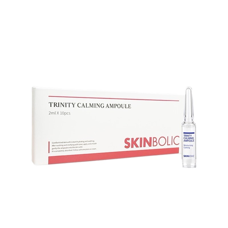 【フォトレビューで20%還元】トリニティ カーミング アンプル 2ml×10本（肌の鎮静 l 肌の免疫力サポート l 韓国コスメ l 韓国エステサロン採用製品）
