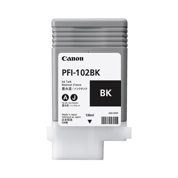 キヤノン インクタンク PFI-102染料ブラック 130ml 0895B001 1個