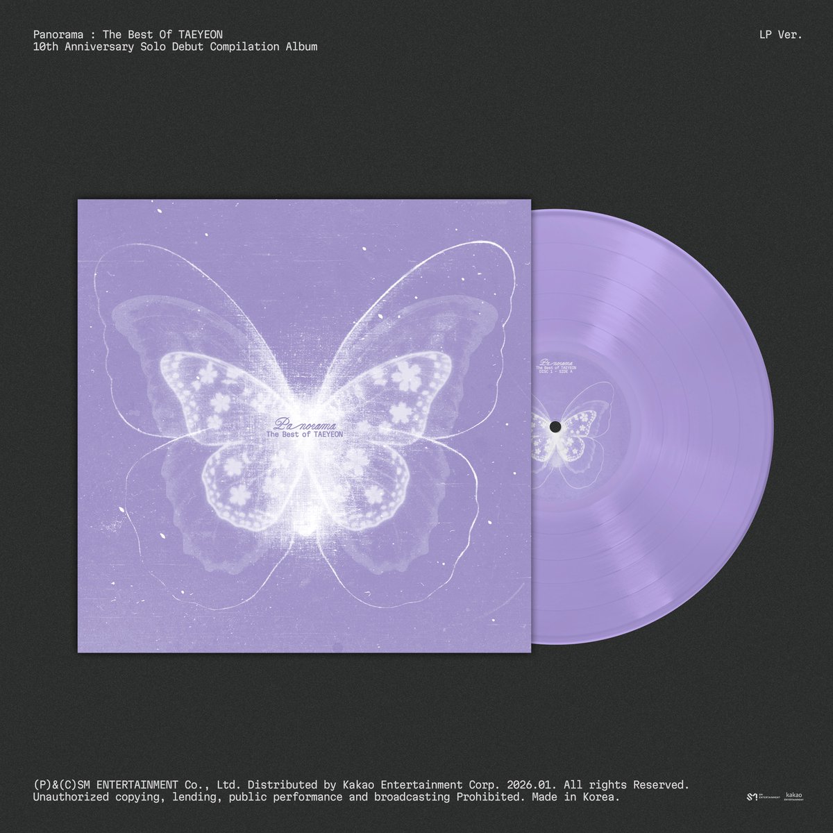 (LP Ver.) TAEYEON [Panorama : The Best of TAEYEON] 韓国チャート反映 アルバム