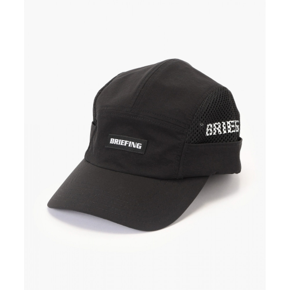 BRIEFING GOLF メンズコーデュラサイドメッシュキャップ (ブラック)