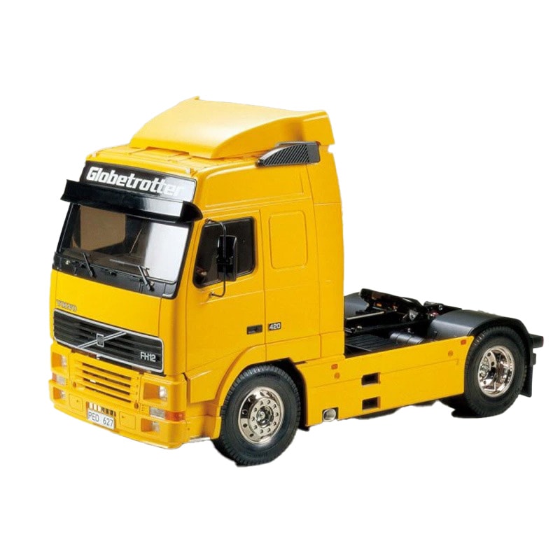 タミヤ 1/14RC トレーラーヘッド ボルボ FH12 グローブトロッター420 電動RC組立キット