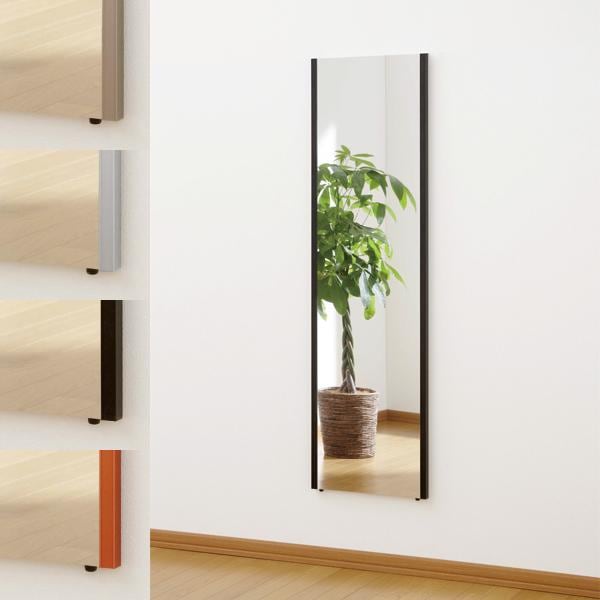 ロング姿見 40×140cm 壁掛け鏡 ウォールミラー 姿見鏡 フィルムミラー 割れない きれいに映る 軽い 軽量 おしゃれ 玄関 インテリア リビング REFEX リフェクス