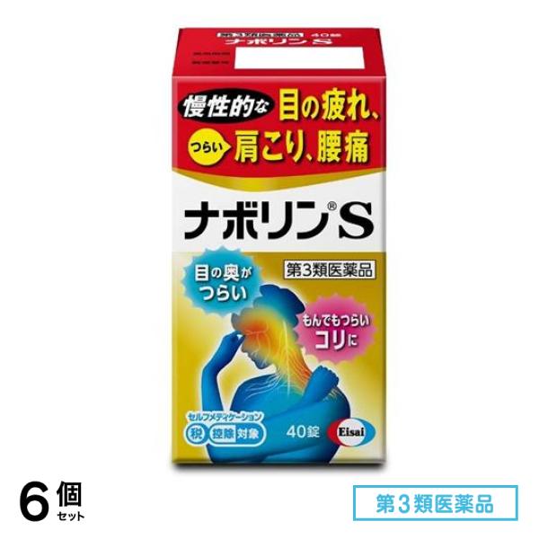 第３類医薬品 ナボリンS 40錠 6個セット