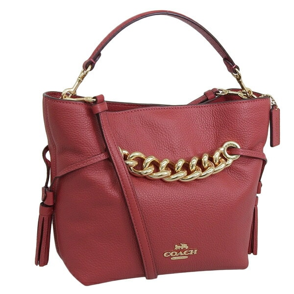 コーチ バッグ レディース 2WAY ショルダーバッグ アウトレット レザー レッド LEATHER ANDY XBODY CHK CH CE555IMP1Y COACH