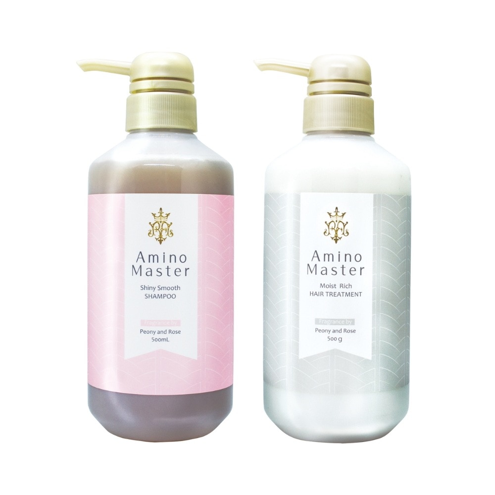 シャイニースムースシャンプー 500mL＋モイストリッチヘアトリートメント 500g