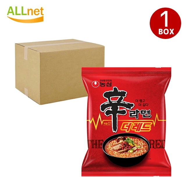 辛ラーメン THE RED 125g×32袋セット 韓国食品 韓国ラーメン インスタント 辛いラーメン 激安旨い 辛ラーメンMEGA