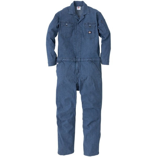 D696 ライトIND XXL ライトインディゴ ストレッチウォバッシュツナギ