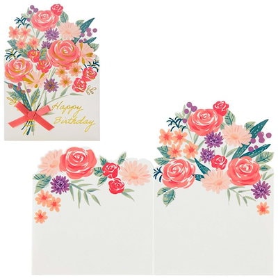 他サイト： バースデー 花束ピンク 誕生日祝い グッズの商品画像