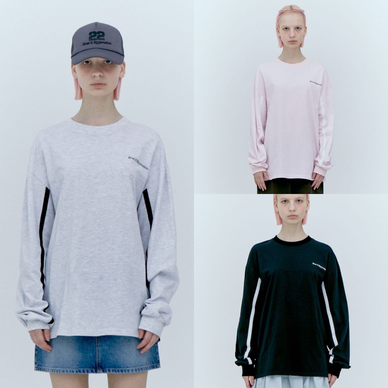 [RR] TAPE COLORATION LONG SLEEVE (3COLOR)