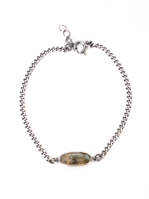 【HARANG】 HR 81B_Oval Labradorite Bracelet 正規品
