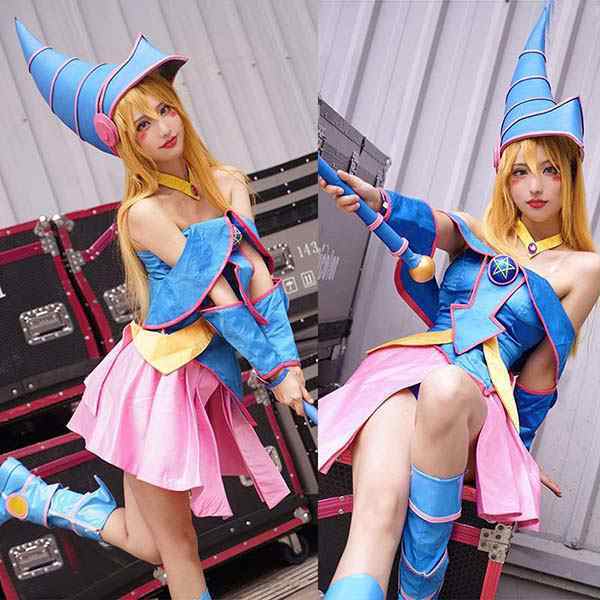 「急速出荷」最低価!格!遊戲王ブラック・マジシャン・ガールコスプレ衣装 cosplay演出服 コスチューム イベント アニメ ハロウィン仮装 変装