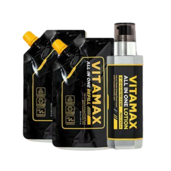 ビタマックス オールインワンローション 詰め替えセット企画 [本品200mL+詰め替え150mL*2ea] 5,219円