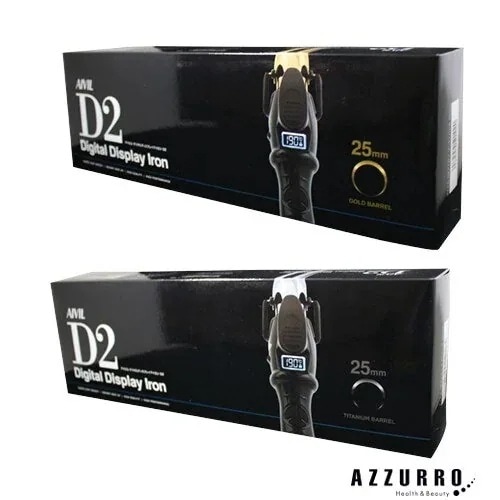 アイビル D2 アイロン 25mm【宅急便対応】【翌日着対応】チタンバレル ゴールドバレル